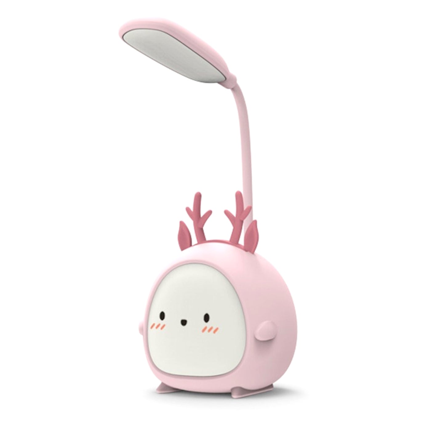 Fun kids bedroom lamp pink dear