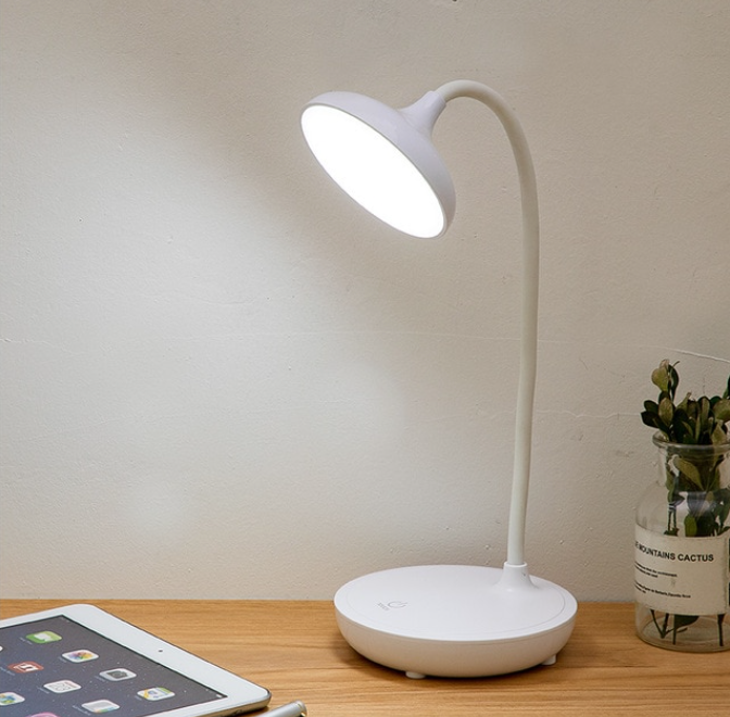 Flexible LED Reading Light and Desk Lamp White